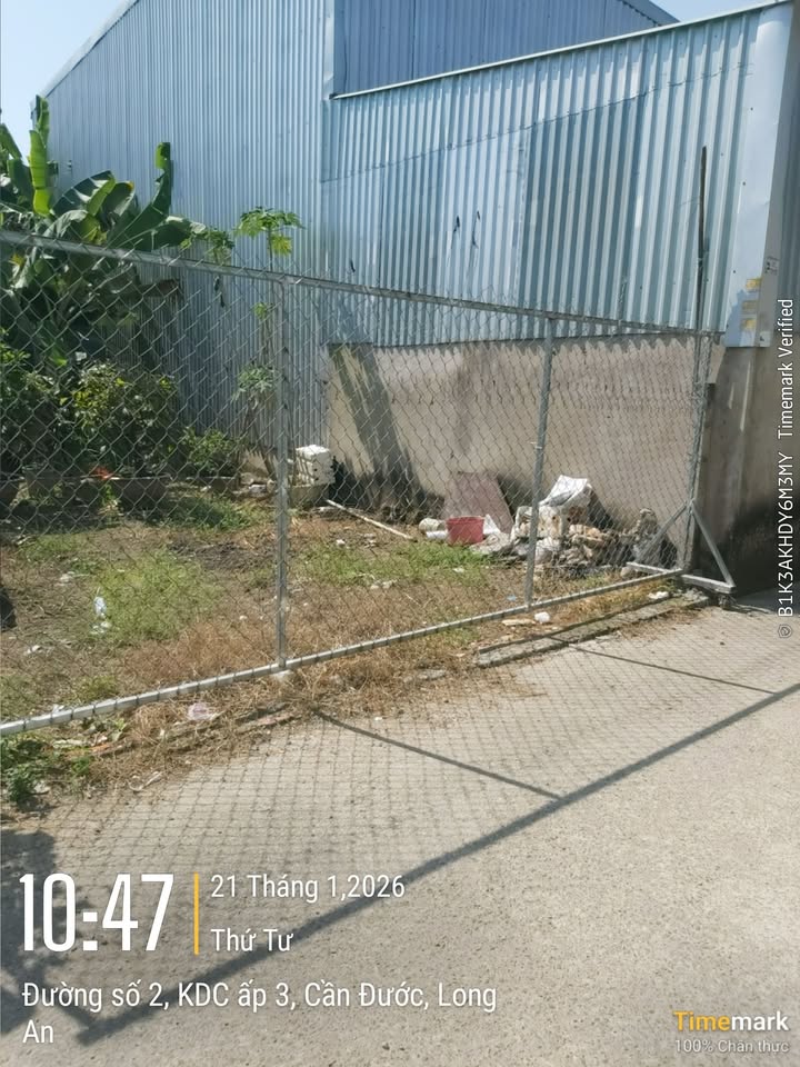 Đất thổ cư Cần Đước Long An 89m² giá 1.2 tỷ - Pháp lý rõ ràng