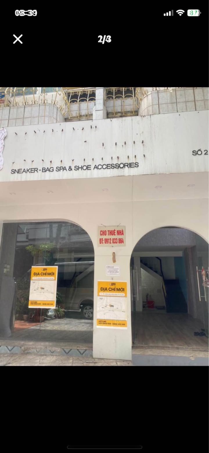 Cho thuê mặt bằng kinh doanh 4 tầng tại Phường Bạch Đằng - Diện tích 160m², mặt tiền 6m