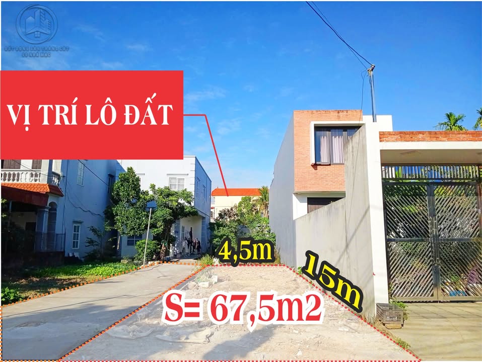 Lô góc FrontHouse Tràng Cát 67.5m² giá 3.037 tỷ - Cơ hội đầu tư hiếm có!
