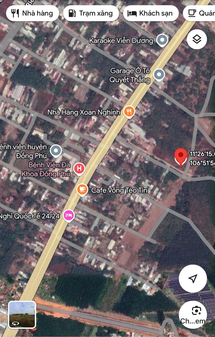 Nhà riêng tại Xã Tân Tiến, Huyện Đồng Phú, 125m² - Giá chỉ 550 triệu!