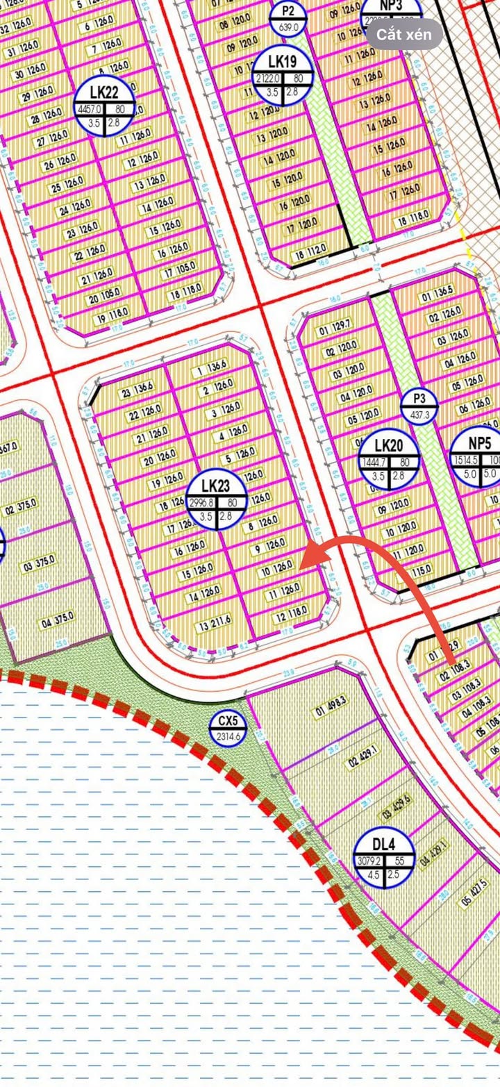 Nhà liền kề KDT sinh thái Bắc Đầm Vạc 126m² giá chỉ 4 tỷ - Sổ hồng chính chủ!