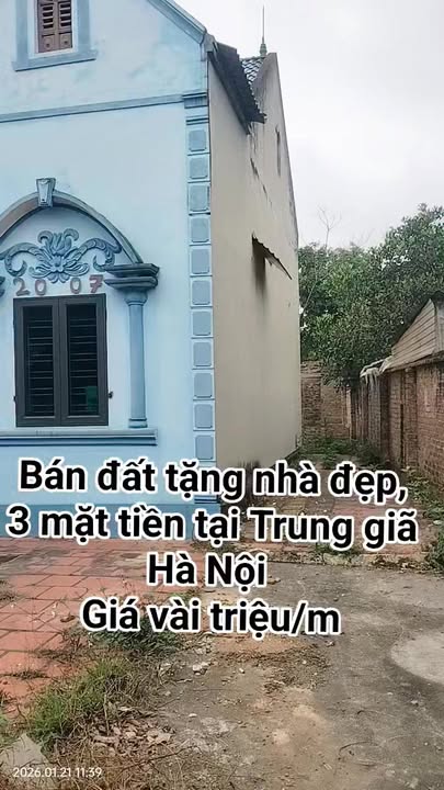Đất nền 3 mặt tiền Xã Trung Giã 730m² giá chỉ vài triệu/m² - Cơ hội đầu tư tuyệt vời!