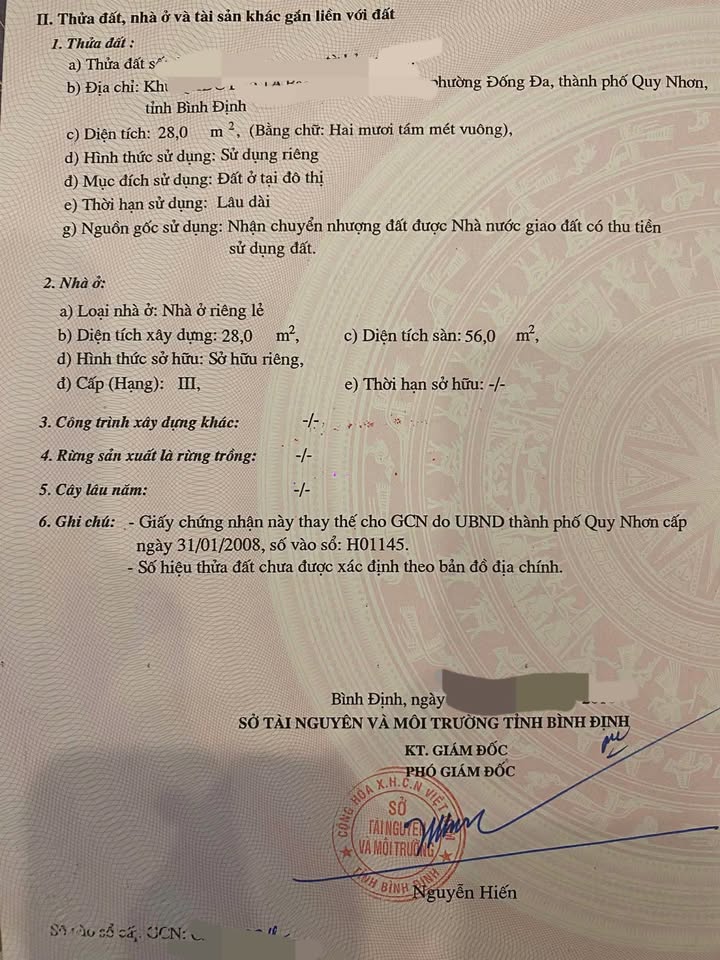 Nhà phố Bắc Hà Quy Nhơn 28m² giá 2.7 tỷ - Thiết kế hiện đại, sẵn sàng vào ở!