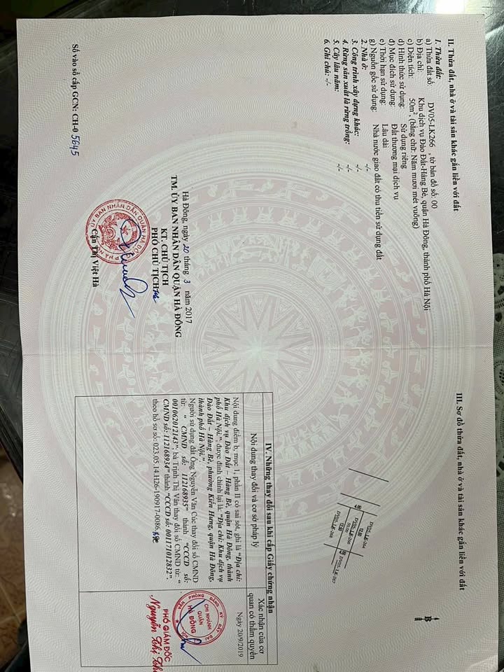 Đất nền Cenco5, Kiến Hưng 50m² giá chỉ từ 13.5 tỷ - Đầu tư sinh lời ngay!