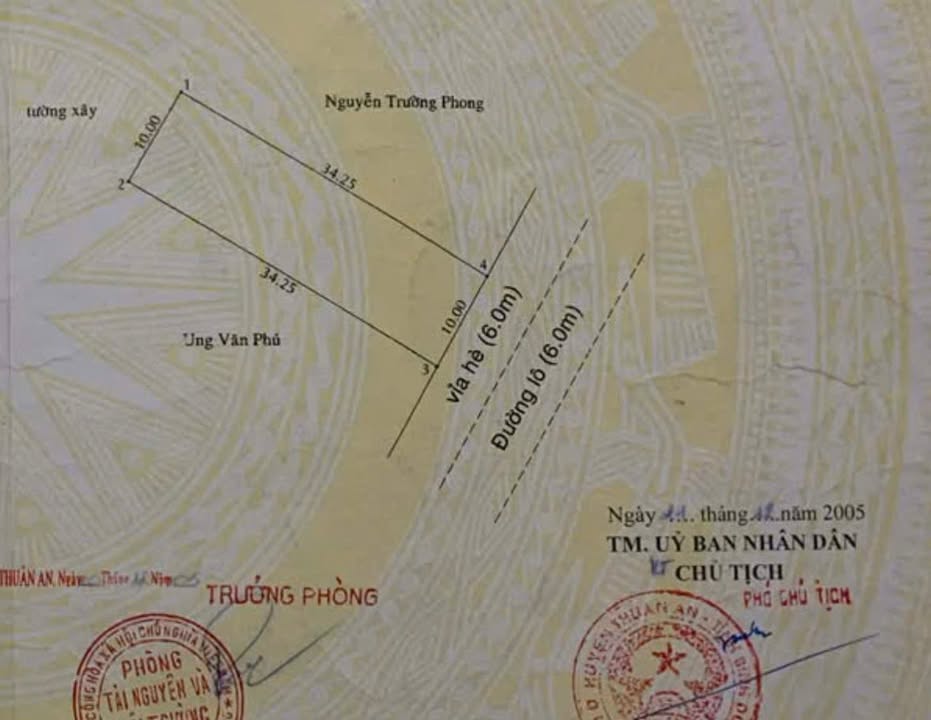 Cặp trọ mặt tiền đường N10, Thuận Giao, 342m² - Cơ hội đầu tư sinh lời!