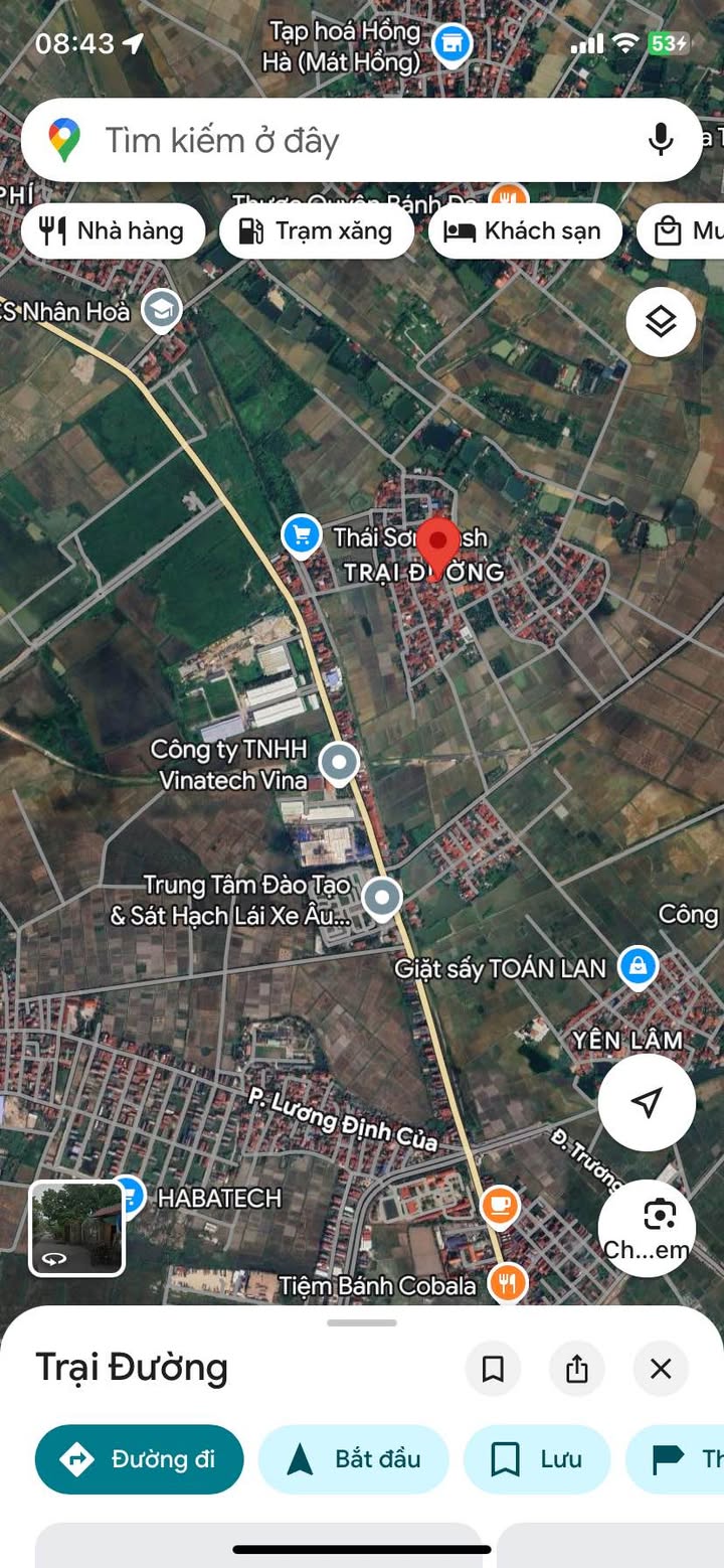 Đất nền Trại Đường - 100m² giá 1 tỷ - Vị trí thuận lợi gần trung tâm