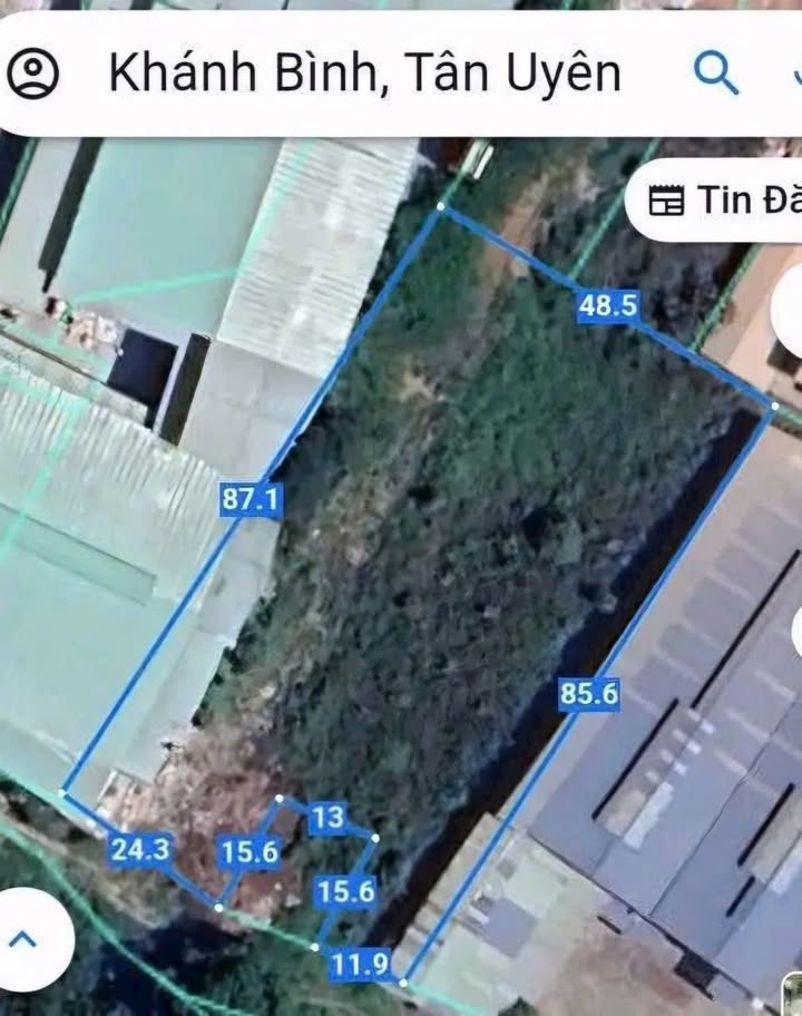 Đất nền Phường Khánh Bình, Tân Uyên 4000m² giá 19 tỷ - Đầu tư sinh lời cao!