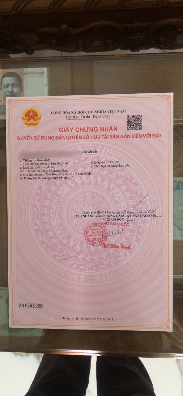 FrontHouse MP3 NK13 Bến Cát 147m² giá 2.9 tỷ - Không hố, không trụ