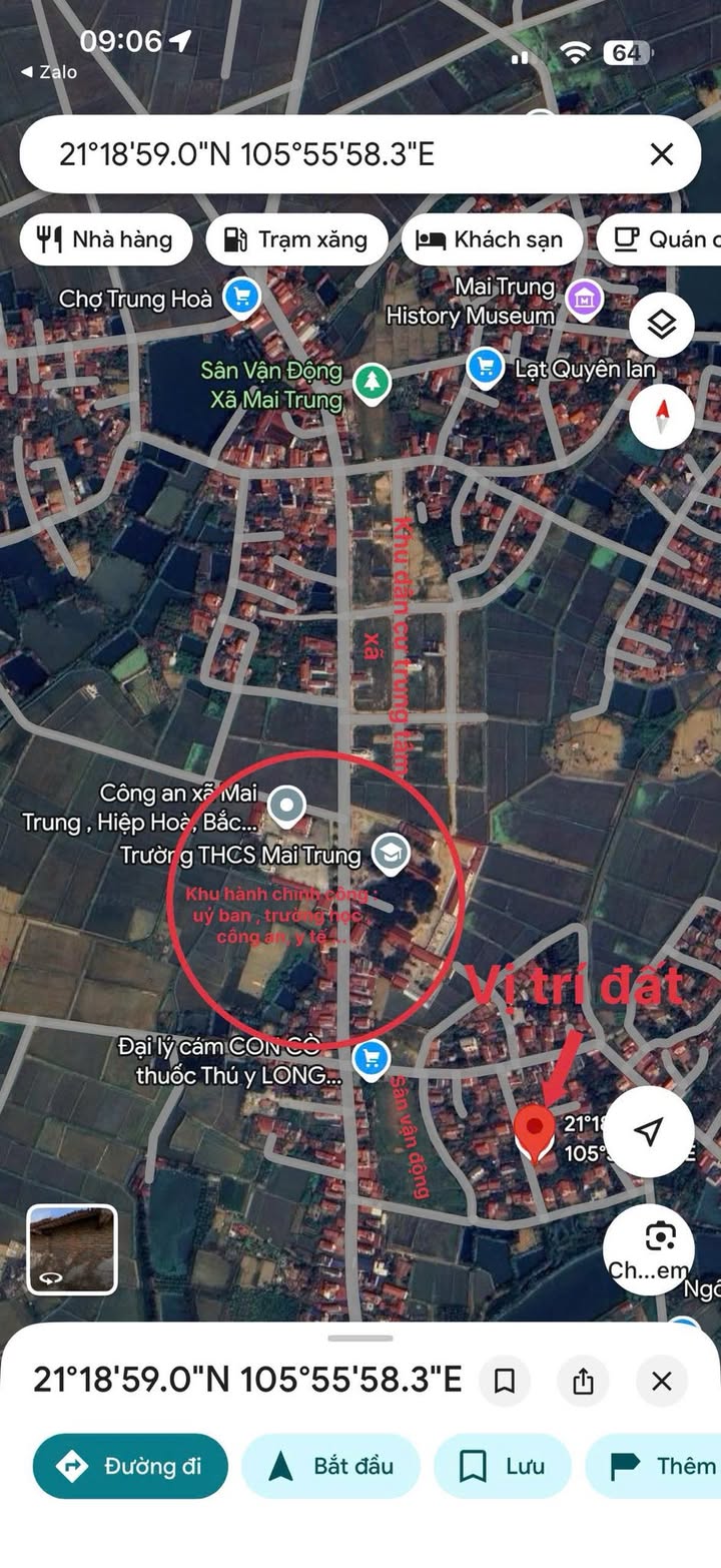 Đất nền FO Thôn Trung Hòa, Hiệp Hòa 170m² giá chỉ 6xx triệu - Tiềm năng sinh lời cao!