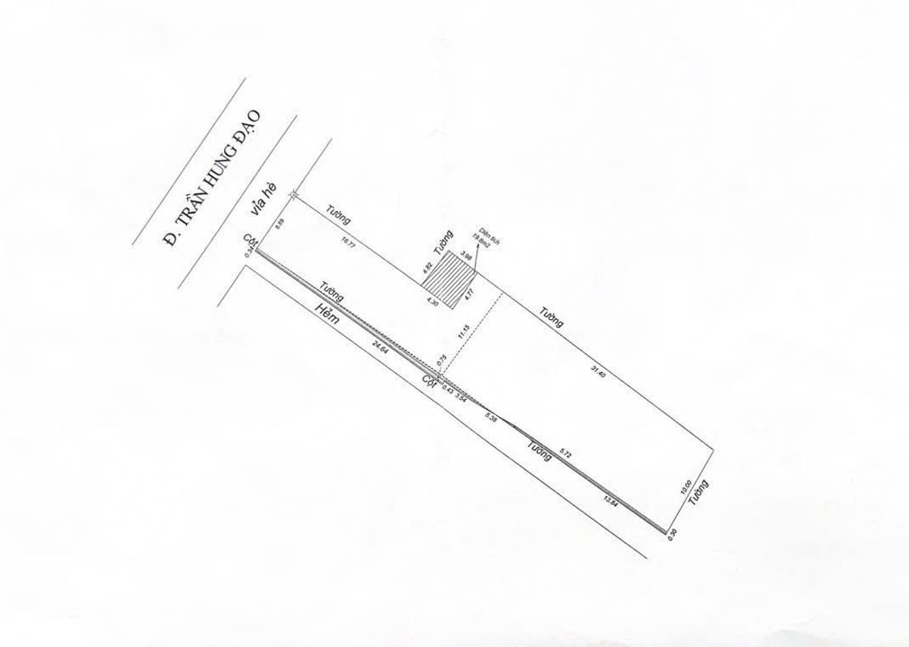 Nhà kho 2 mặt tiền đường Trần Hưng Đạo, Sóc Trăng 364m² - Đầu tư sinh lời lý tưởng!