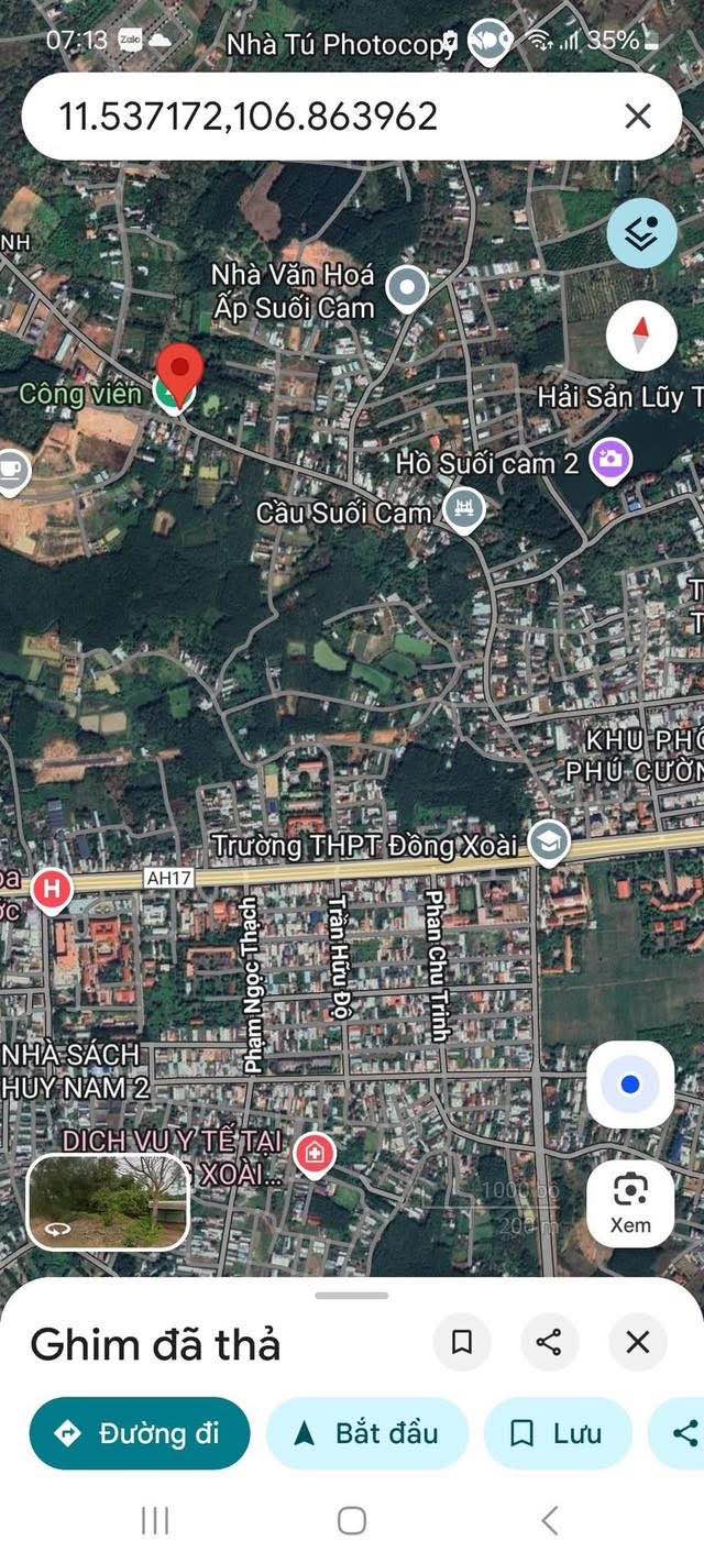 Đất nền Tiến Thành, Đồng Xoài 273m² giá 700 triệu - Cơ hội đầu tư hấp dẫn!