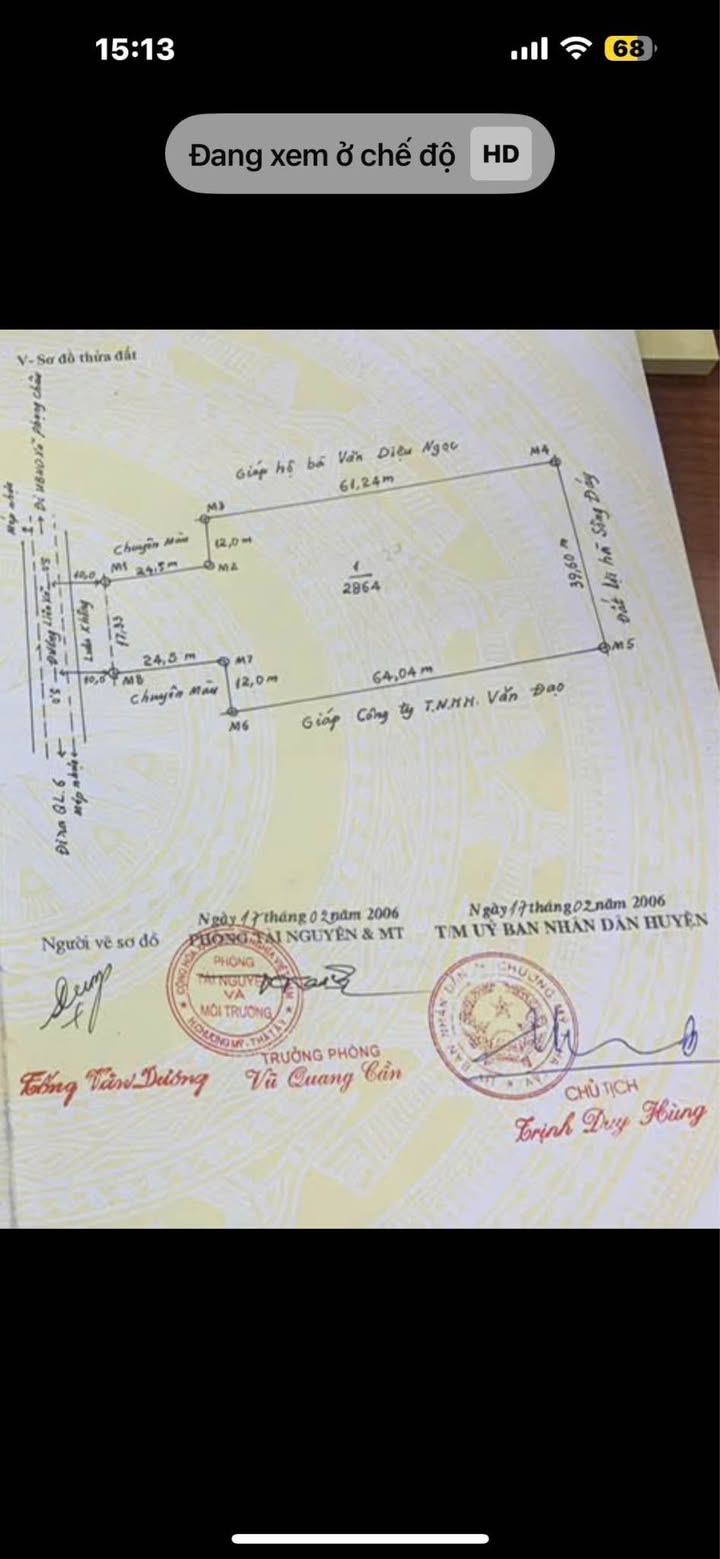 Đất xây dựng xưởng khu CN Biên Giang Hà Đông 2864m² - Giá tốt, thương lượng ngay!