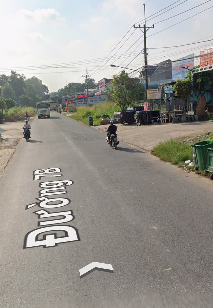 Đất mặt tiền đường 7B, Mỹ Phước, Bến Cát 300m² giá 3 tỷ - Vị trí đẹp, kinh doanh sầm uất!