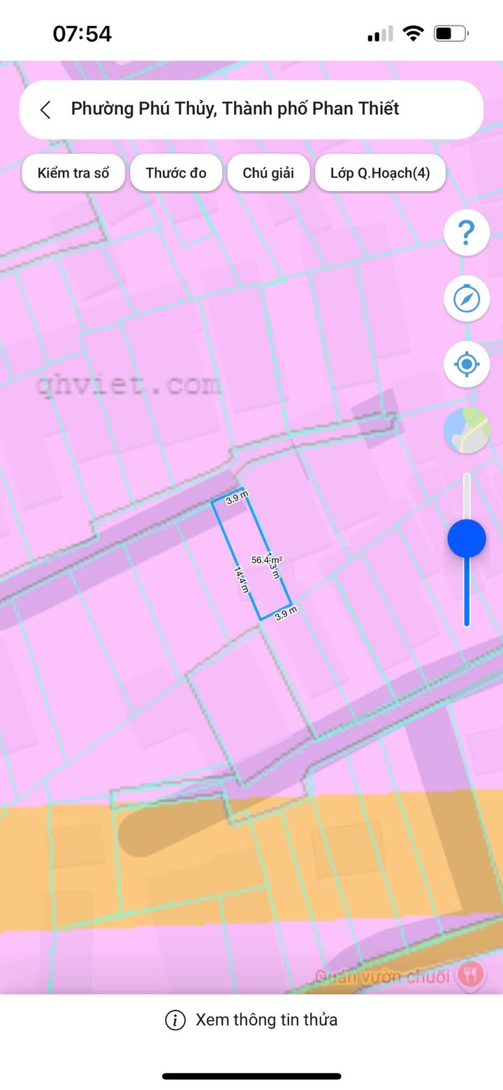 Đất thổ cư Phú Thủy 56m² giá 920 triệu - Sổ hồng riêng, KDC an ninh!