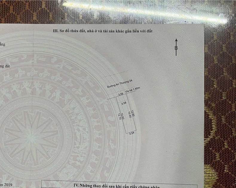 Đất mặt tiền An Thượng 24, Mỹ An, Ngũ Hành Sơn 45m² - Cơ hội đầu tư tuyệt vời!