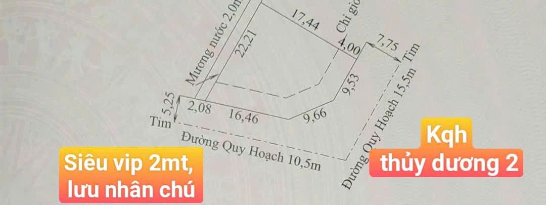 Đất nền Lưu Nhân Chú, Thành Phố Huế 387m² - Tiềm năng phát triển mạnh!