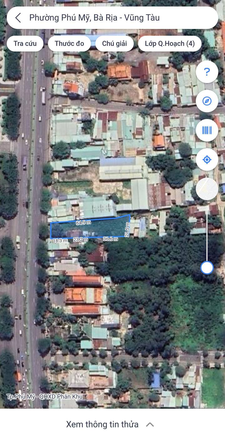 Đất nền mặt tiền Quốc lộ 51, Phường Phú Mỹ, Quận 7, 163m² - Cơ hội đầu tư hấp dẫn!