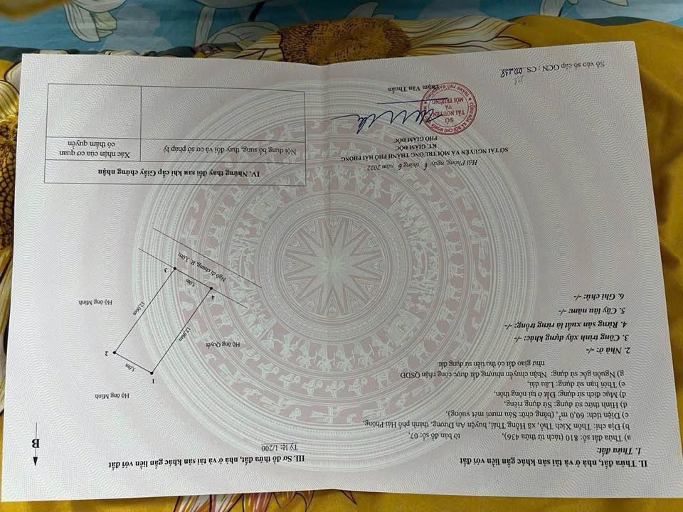 Đất nền Xích Thổ, Hồng Thái, 60m² - Bán gấp, giá thỏa thuận!