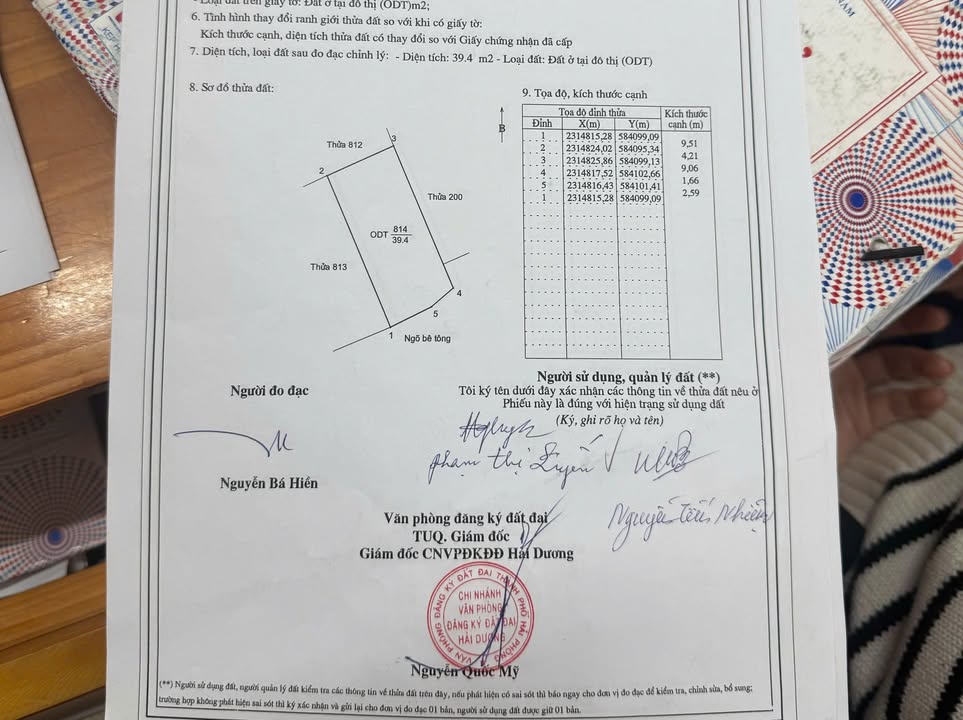 Đất nền Tân Bình, Hải Dương 39.4m² giá 1.48 tỷ - Vị trí trung tâm thuận tiện!