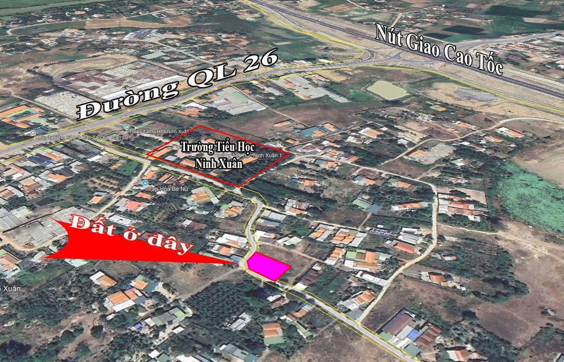 Đất thổ cư Phước Lâm - Ninh Xuân, Ninh Hòa 255m² giá từ 730 triệu - Đầu tư sinh lời ngay!