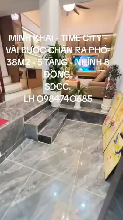 Townhouse Time City Minh Khai 38m² giá 8 tỷ - Sổ hồng chính chủ, giao dịch ngay!