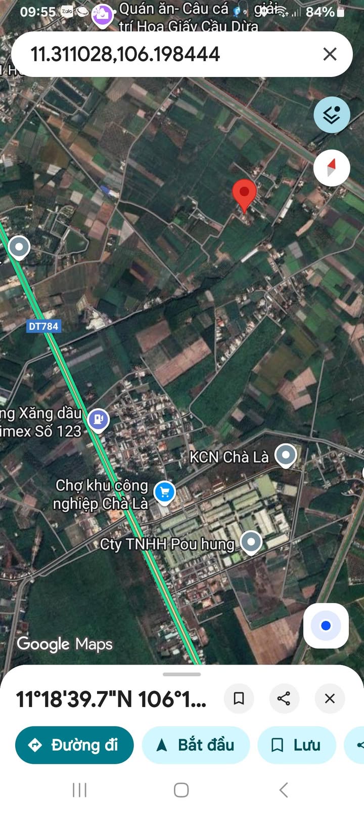 Đất thổ cư 50m² tại phường Ninh Thạnh, Tây Ninh - Giá 320 triệu, sổ hồng riêng!