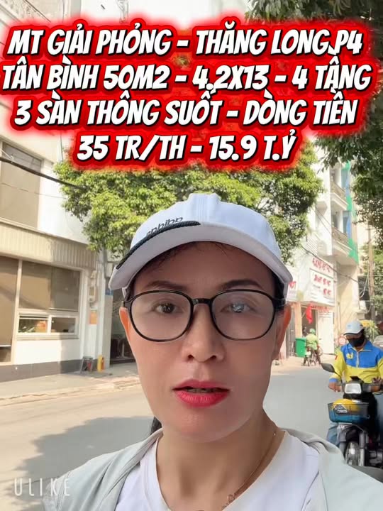 FrontHouse Phường 4 Tân Bình 50m² giá 15.9 tỷ - Kinh doanh đỉnh cao!