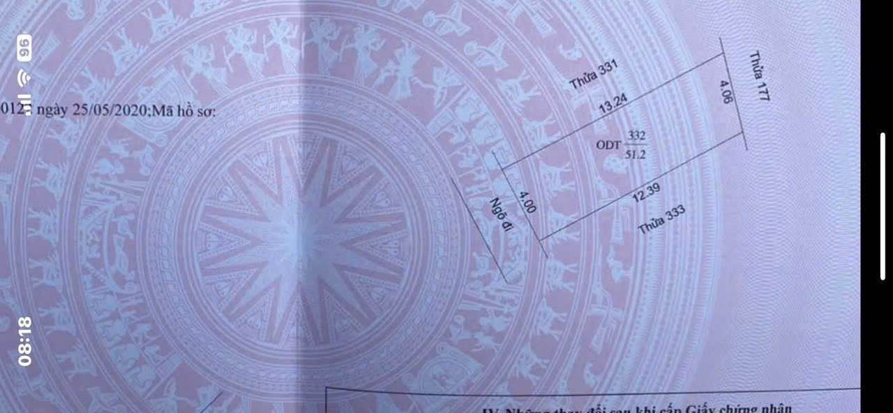 Đất nền phố Hoàng Lộc, Hải Dương 51.2m² giá chỉ 1 tỷ - Đầu tư sinh lời ngay!