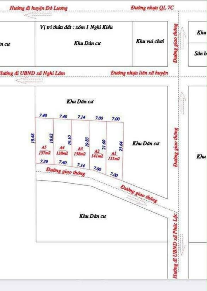 Đất Nghi Mỹ 155m² giá chỉ 7xx triệu - Cơ hội đầu tư tuyệt vời!