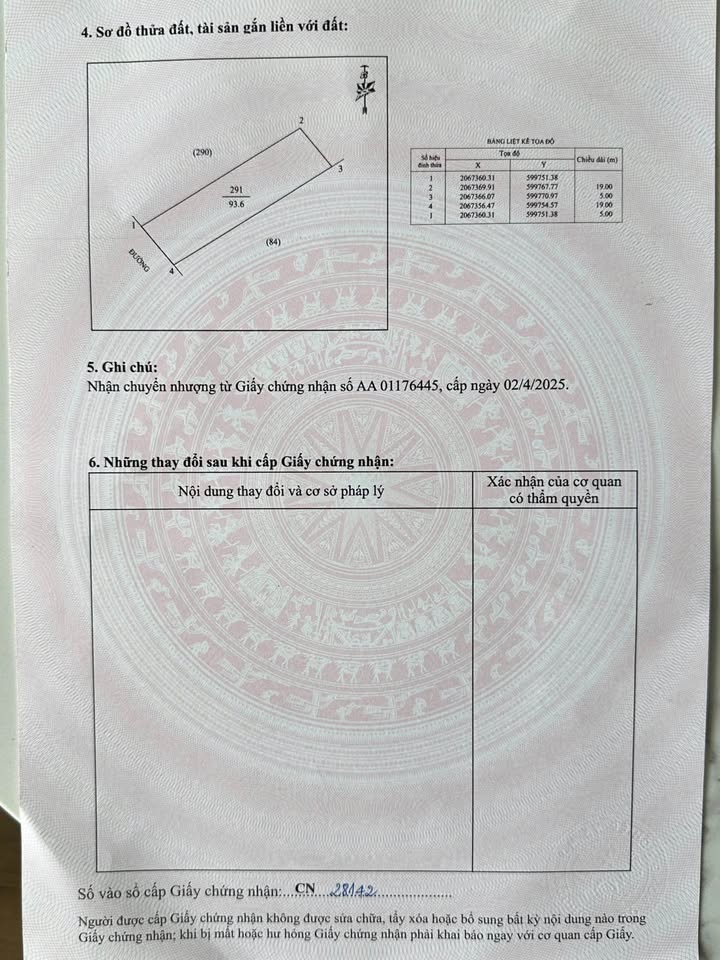 Đất Hưng Lộc, Phường Hưng Lộc, 93.6m², giá 4 tỷ - Cơ hội đầu tư lý tưởng!