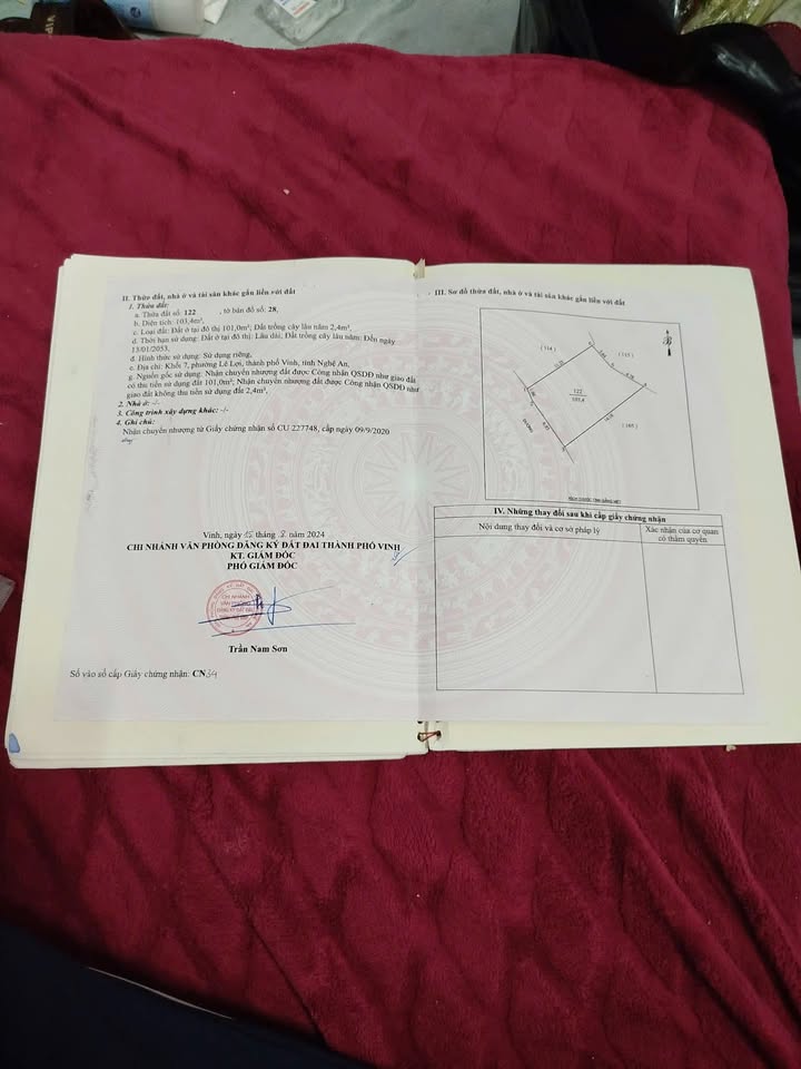 Nhà 2 tầng ngõ Hoàng Xuân Hãn, Lê Lợi, TP Vinh 103m² giá 4.4 tỷ - Sẵn sàng vào ở ngay!