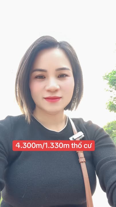 Đất thổ cư 1.330m² tại Bình Sơn, Sông Công - Giá chỉ 1 triệu/m²