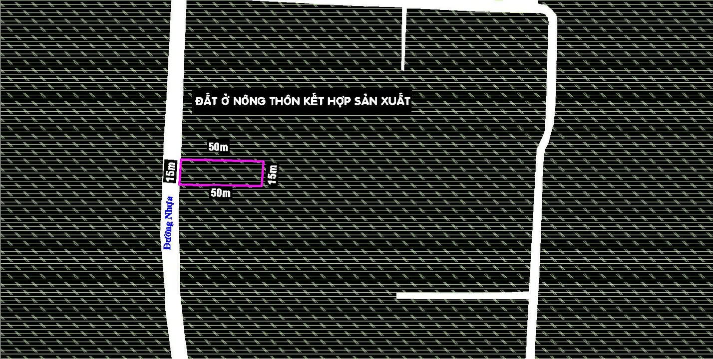 Đất nền Xã Nhuận Đức 753,3m² giá 6.15 tỷ - Vị trí đẹp, an ninh tốt!