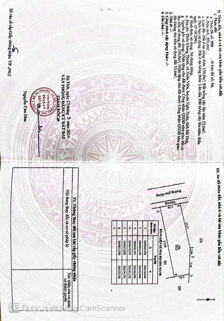 Đất nền Xã Xuân Viên 203m² giá 59.78 tỷ - Chính chủ cần bán gấp!