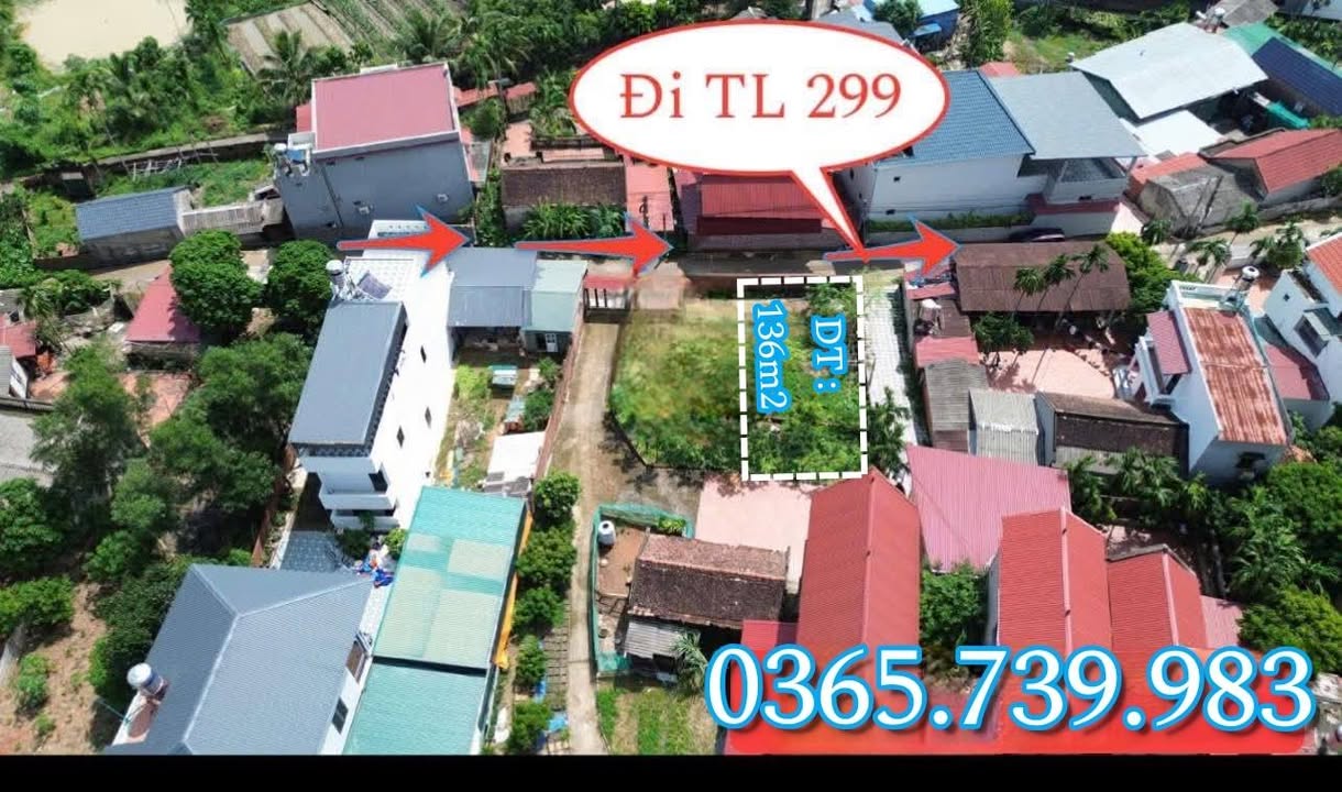 Đất 2 mặt tiền tại Thái Đào, Lạng Giang 136m² giá chỉ 1xxx - Cơ hội đầu tư hấp dẫn!