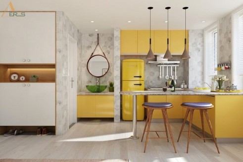 Căn hộ 2PN A14 Nam Trung Yên 55m² giá 5 tỷ - Thiết kế hiện đại, sẵn sàng vào ở!