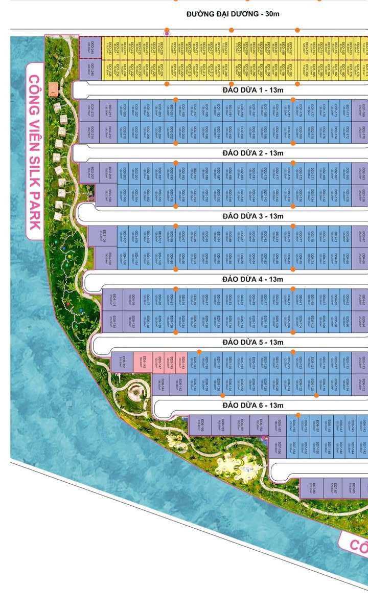 Đất nền Đảo Dừa Long Biên 180m² giá chỉ 26 tỷ - Cơ hội đầu tư hấp dẫn!