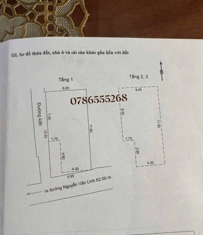 Nhà 3 tầng đường Nguyễn Văn Linh, 75m² giá 7.5 tỷ - Vị trí đắc địa cho thuê ổn định!