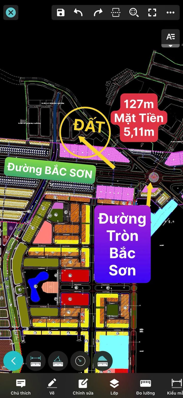 Đất nền Gò Móc Thái Nguyên 127m² giá 3.429 tỷ - Đầu tư sinh lời ngay!