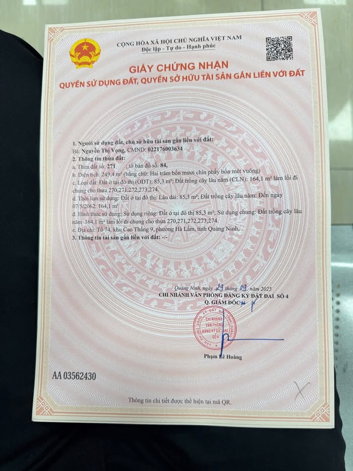 Đất nền Hạ Long 85m² giá 2.37 tỷ - Đường ô tô tránh nhau!