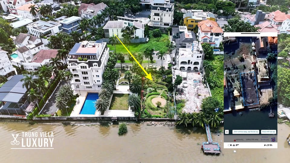 Đất mặt sông Nguyễn Văn Hưởng Thảo Điền 633m² giá 198 tỷ - Cơ hội đầu tư vàng!