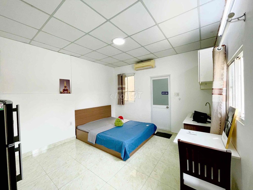 Cho thuê Studio Trần Huy Liệu, Phú Nhuận 30m² giá 4.5 triệu - Tiện nghi đầy đủ, giờ giấc tự do!