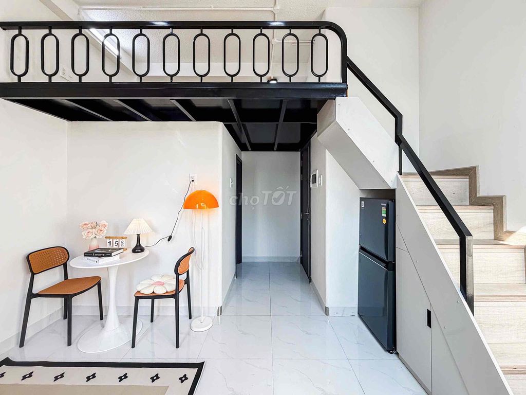 Cho thuê Duplex Tân Quy 35m² giá 5.8 triệu - Full nội thất, dọn vào ở ngay!