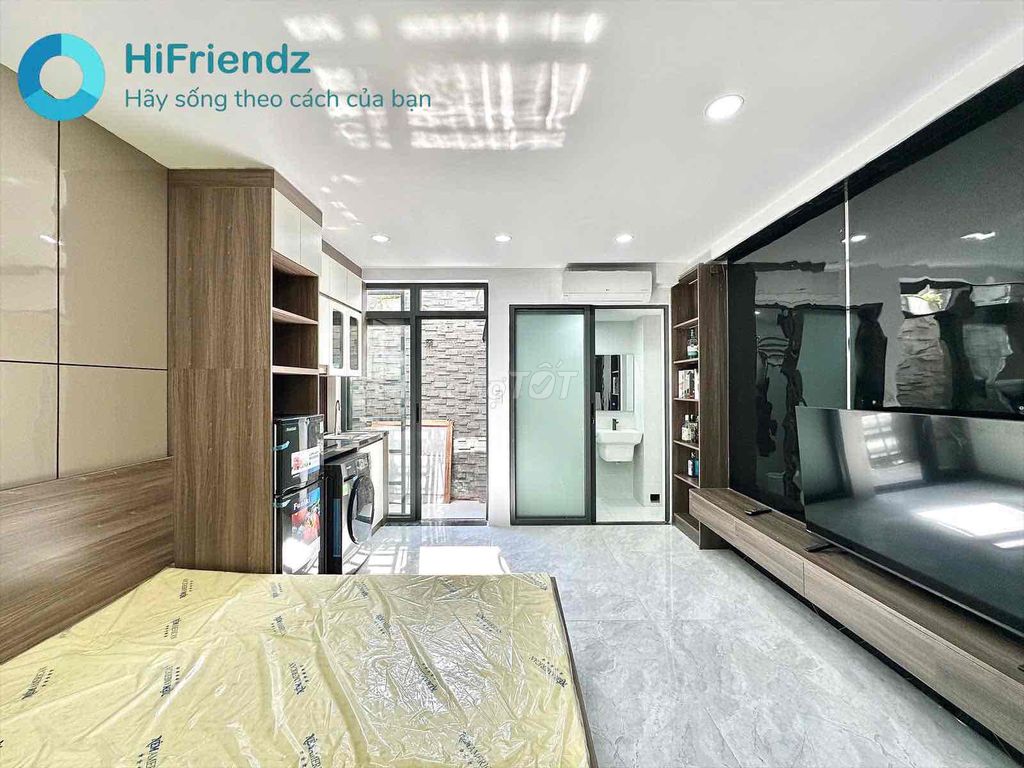 Căn hộ cho thuê Phan Huy Ích 30m² giá 6.8 triệu - Full nội thất hiện đại!