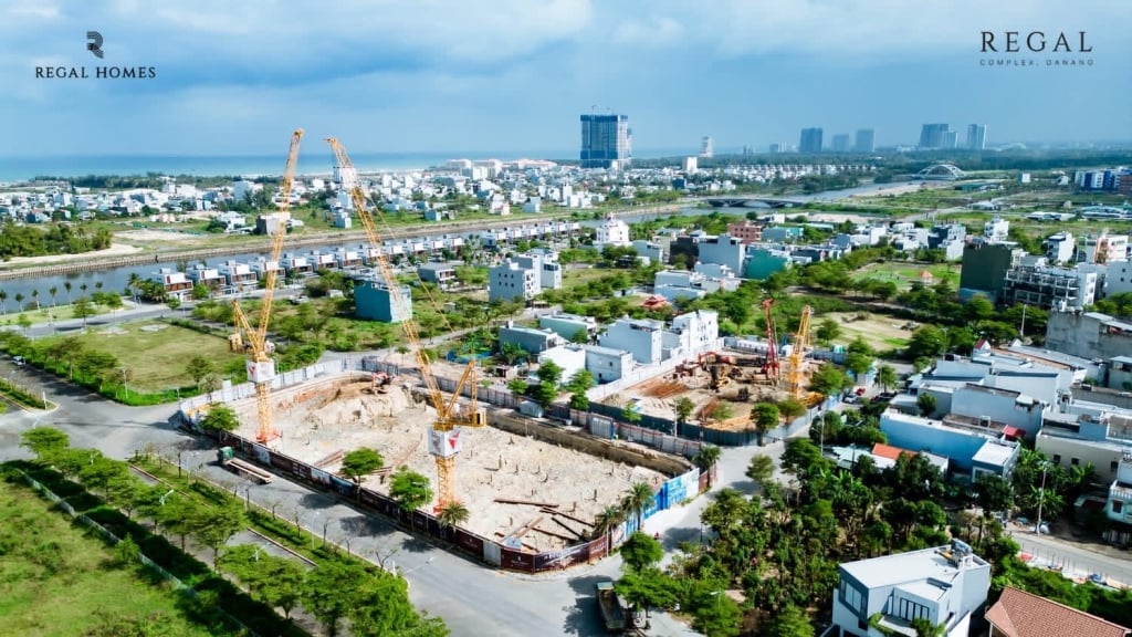 Căn hộ Regal Complex Đà Nẵng 82m² giá 65 triệu - Đón năm mới tại công trường sôi động!