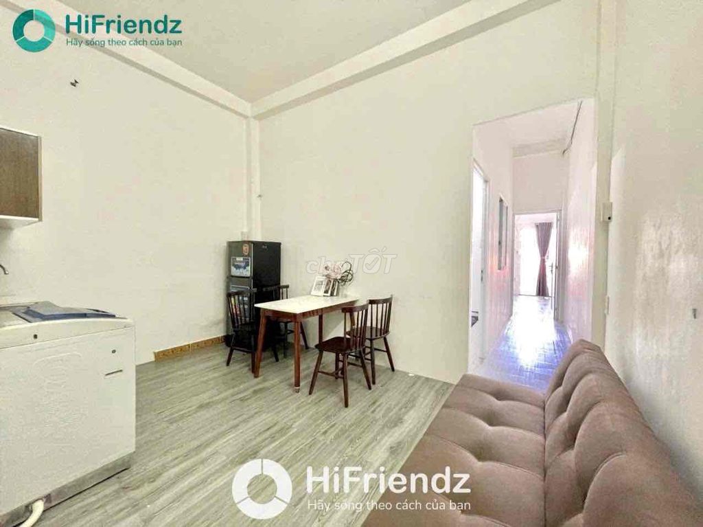 Căn hộ 2PN 60m² tại Âu Cơ, Tân Bình chỉ 7.5 triệu - Full nội thất, sẵn sàng vào ở!