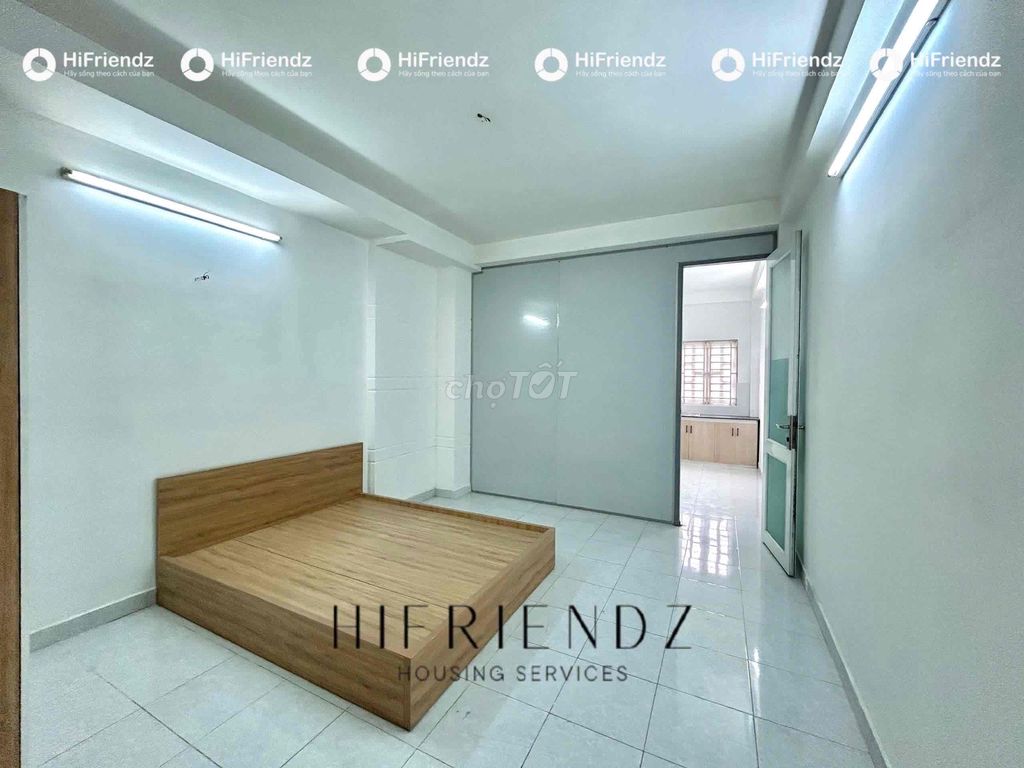 Phòng trọ 1PN Đường số 33, Quận 6, 40m² - Giờ giấc tự do, xe để trong nhà!