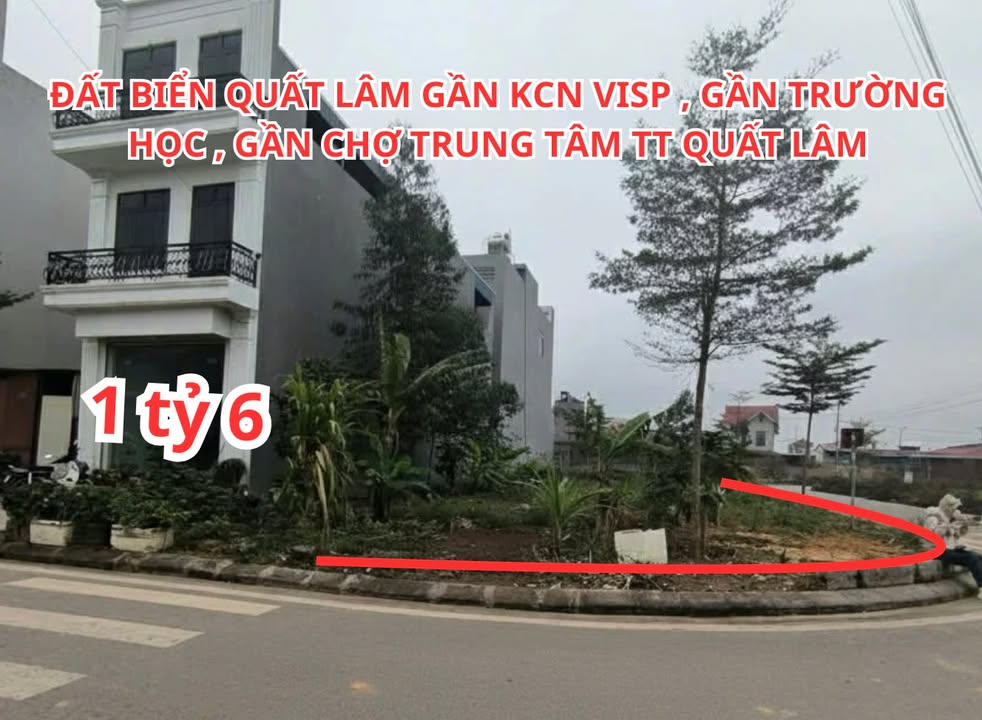 Đất nền Thị trấn Quất Lâm, Huyện Giao Thủy, 80m² chỉ 1.33 tỷ - Lợi nhuận ngay lập tức!