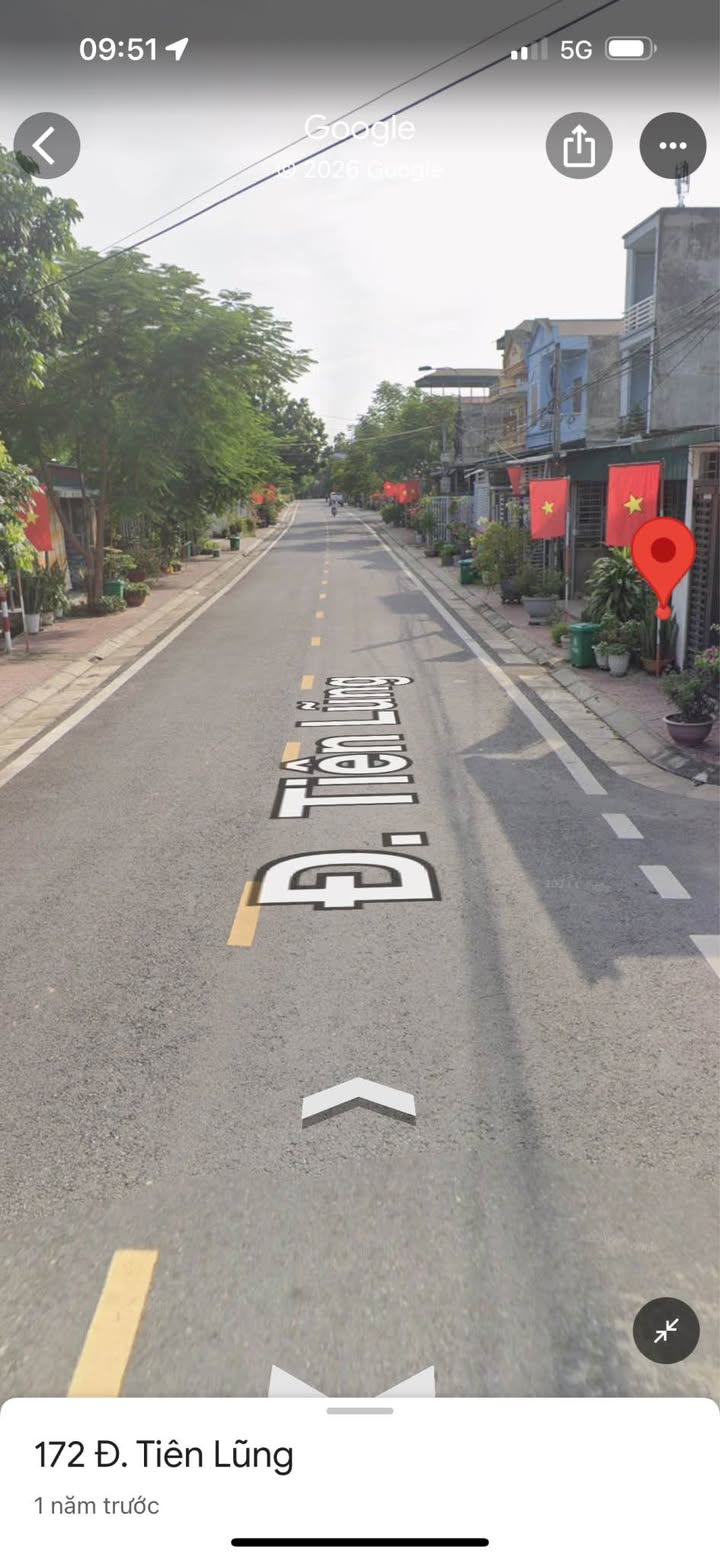 Lô đất 2 mặt tiền Đường Tiên Lũng 160m² giá thỏa thuận - Cơ hội đầu tư tuyệt vời!