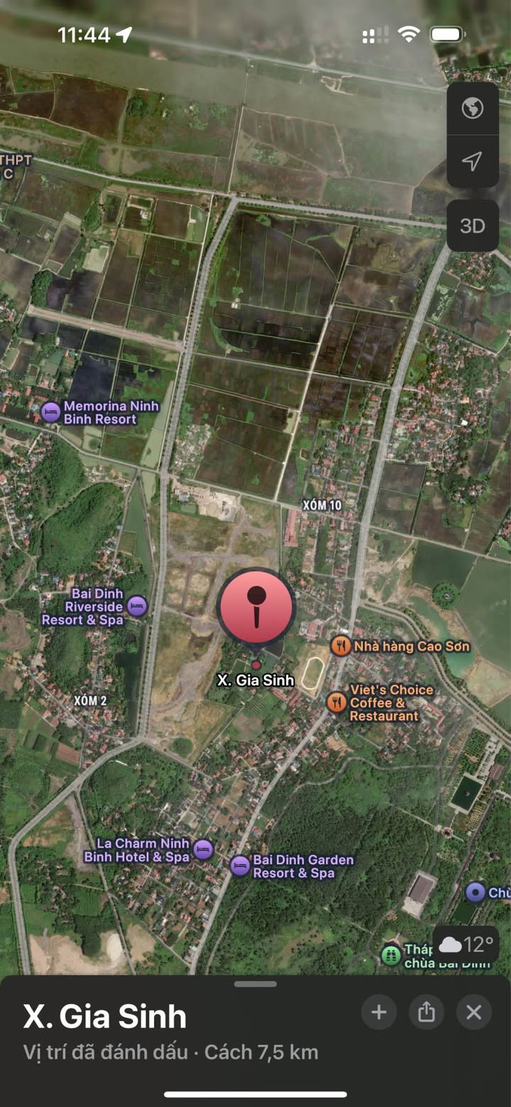 Lô đất đẹp tại xã Gia Sinh, Ninh Bình 150m² chỉ 1 tỷ - Đầu tư sinh lời ngay!